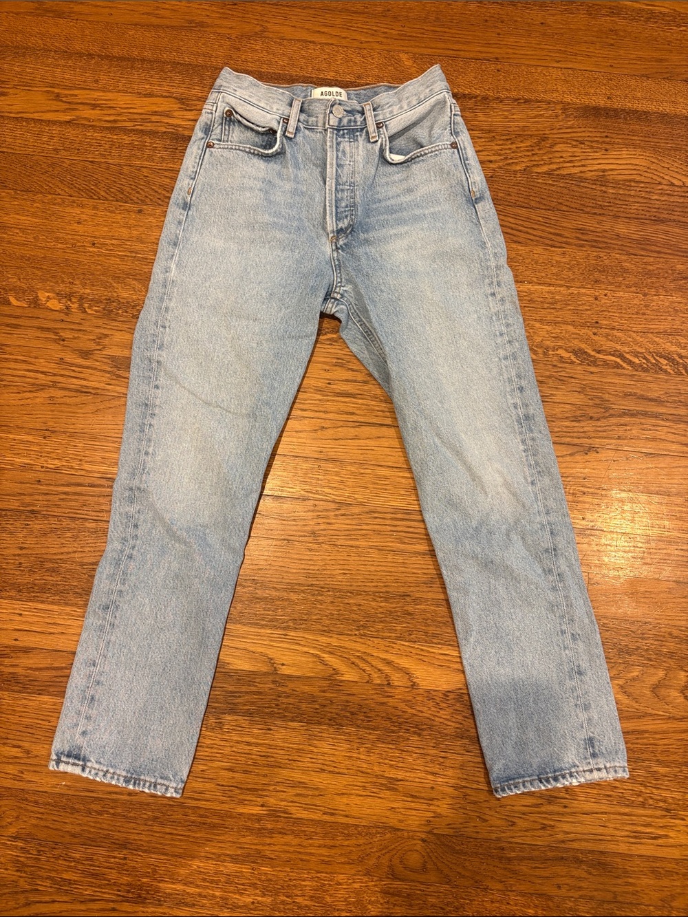 Agolde Riley 100% cotton size 24